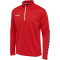 hummel Authentic 1/2-Zip Sweatshirt Kinder true red 128