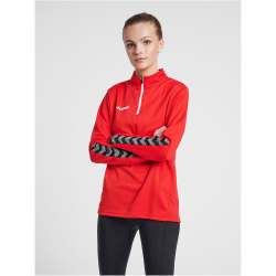 hummel Authentic 1/2-Zip Sweatshirt Damen true red M