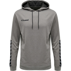 hummel Authentic Polyester Hoodie grey melange S
