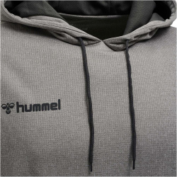 hummel Authentic Polyester Hoodie grey melange M
