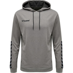 hummel Authentic Polyester Hoodie grey melange L