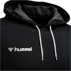 hummel Authentic Polyester Hoodie black/white S