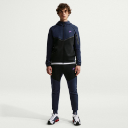 NIKE Tech Fleece Jogginghose Herren 452 - obsidian/black/bright violet S