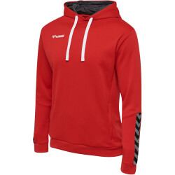 hummel Authentic Polyester Hoodie true red S