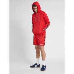 hummel Authentic Polyester Hoodie true red M