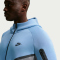 NIKE Tech Fleece Windrunner Kapuzenjacke 486 - work blue/cool grey/black L