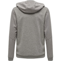 hummel Authentic Polyester Hoodie Kinder grey melange 116