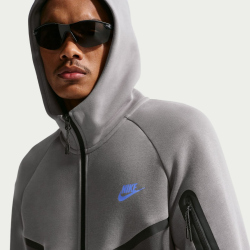 NIKE Tech Fleece Windrunner Kapuzenjacke 018 - pencil point/medium ash/sapphire M