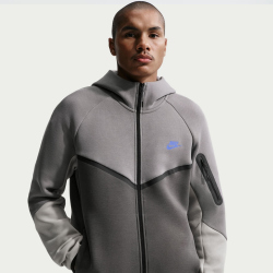 NIKE Tech Fleece Windrunner Kapuzenjacke 018 - pencil point/medium ash/sapphire L