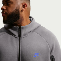 NIKE Tech Fleece Windrunner Kapuzenjacke 018 - pencil point/medium ash/sapphire L