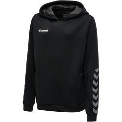 hummel Authentic Polyester Hoodie Kinder black/white 116