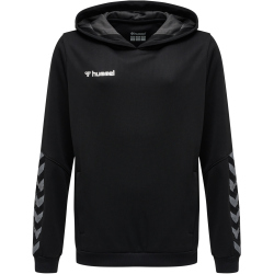 hummel Authentic Polyester Hoodie Kinder black/white 116