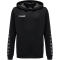 hummel Authentic Polyester Hoodie Kinder black/white 116
