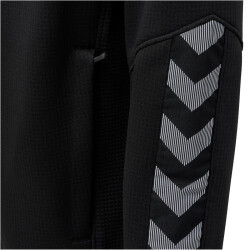 hummel Authentic Polyester Hoodie Kinder black/white 140