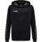 hummel Authentic Polyester Hoodie Kinder black/white 140