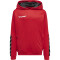 hummel Authentic Polyester Hoodie Kinder true red 164