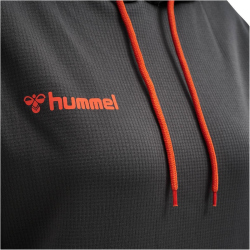 hummel Authentic Polyester Hoodie Damen asphalt S