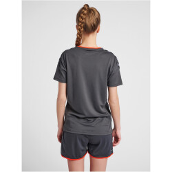 hummel Authentic Polyester Hoodie Damen asphalt M