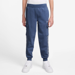NIKE Sportswear Club+ Fleece Cargohose Kinder 461 - mystic navy/mystic navy/white S (128-137 cm)