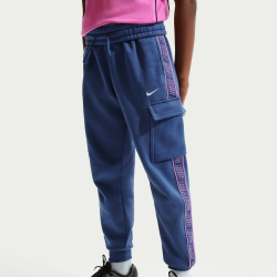 NIKE Sportswear Club+ Fleece Cargohose Kinder 461 - mystic navy/mystic navy/white S (128-137 cm)
