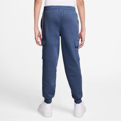 NIKE Sportswear Club+ Fleece Cargohose Kinder 461 - mystic navy/mystic navy/white S (128-137 cm)