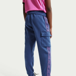 NIKE Sportswear Club+ Fleece Cargohose Kinder 461 - mystic navy/mystic navy/white S (128-137 cm)
