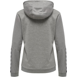 hummel Authentic Polyester Hoodie Damen grey melange XS
