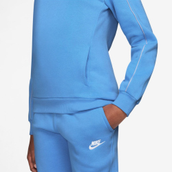 NIKE Sportswear Club Fleece Kapuzen-Trainingsanzug Kinder 412 - university blue/university blue/white M (137-147 cm)