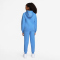 NIKE Sportswear Club Fleece Kapuzen-Trainingsanzug Kinder 412 - university blue/university blue/white M (137-147 cm)