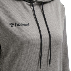 hummel Authentic Polyester Hoodie Damen grey melange S