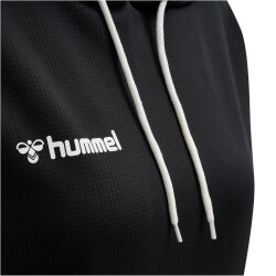 hummel Authentic Polyester Hoodie Damen black/white XS