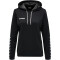 hummel Authentic Polyester Hoodie Damen black/white XS