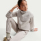 NIKE Sportswear Dri-FIT Trainingsanzug Kinder 236 - cream ii/light bone/white XL (158-170 cm)