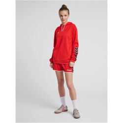 hummel Authentic Polyester Hoodie Damen true red XS