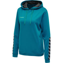 hummel Authentic Polyester Hoodie Damen celestial XS