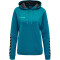 hummel Authentic Polyester Hoodie Damen celestial XS