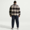 NIKE Club Woven Taper Jogginghose Herren 452 - obsidian/white XS