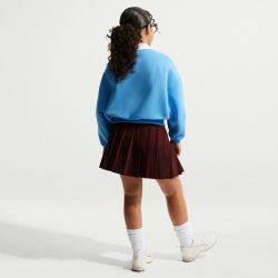 NIKE Sportswear Club Fleece Boxy Crewneck Sweatshirt Mädchen 412 - university blue/university blue/white XS (122-128 cm)