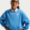 NIKE Sportswear Club Fleece Boxy Crewneck Sweatshirt Mädchen 412 - university blue/university blue/white S (128-137 cm)