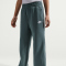 NIKE Sportswear Club Fleece Wide Leg Jogginghose Mädchen 382 - mineral slate/mineral slate/white S (128-137 cm)