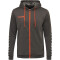 hummel Authentic Polyester Kapuzenjacke Herren asphalt S