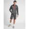 hummel Authentic Polyester Kapuzenjacke Herren asphalt S