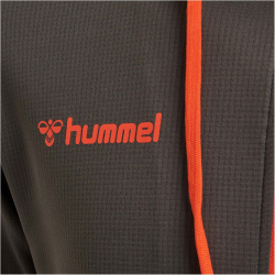 hummel Authentic Polyester Kapuzenjacke Herren asphalt M