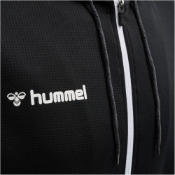 hummel Authentic Polyester Kapuzenjacke Herren black/white S