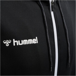 hummel Authentic Polyester Kapuzenjacke Herren black/white M