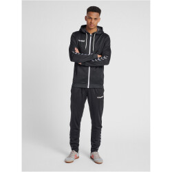 hummel Authentic Polyester Kapuzenjacke Herren black/white M