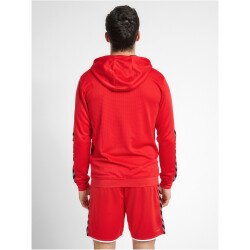 hummel Authentic Polyester Kapuzenjacke Herren true red S