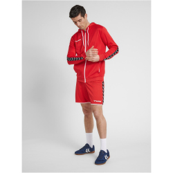 hummel Authentic Polyester Kapuzenjacke Herren true red M