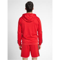 hummel Authentic Polyester Kapuzenjacke Herren true red M
