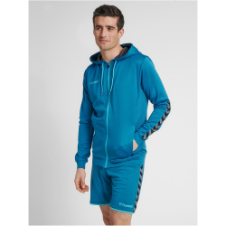 hummel Authentic Polyester Kapuzenjacke Herren celestial M